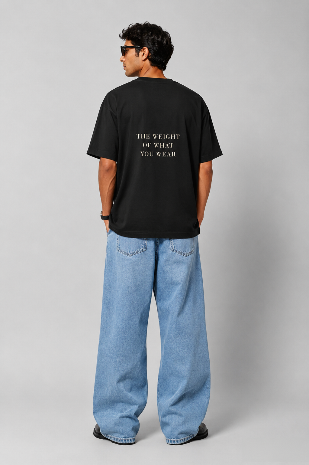NOIRAÉ Signature Oversized Tee - Onyx